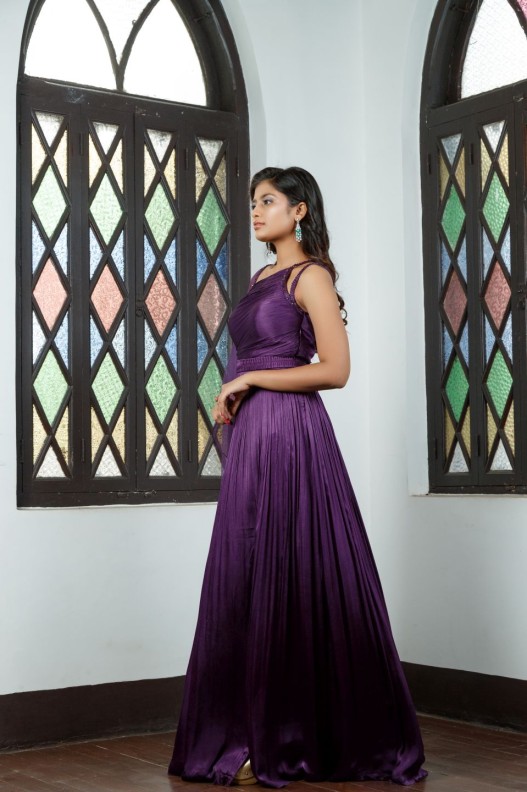 One Shoulder Drape Dress One Shoulder Drape Dress